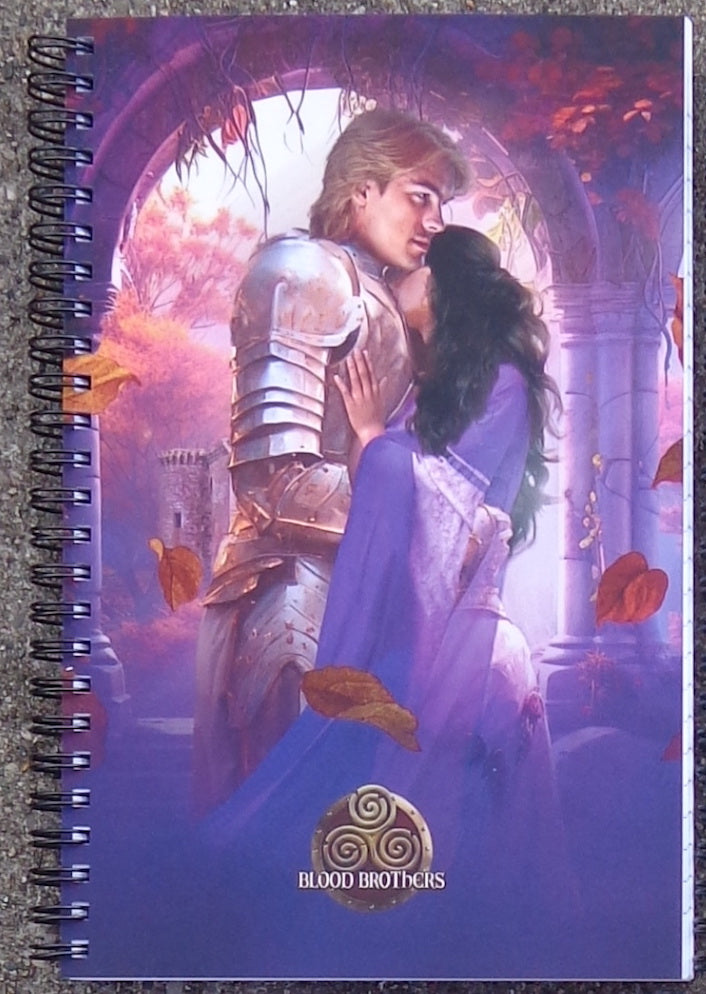 The Wolf & the Witch Spiral Notebook