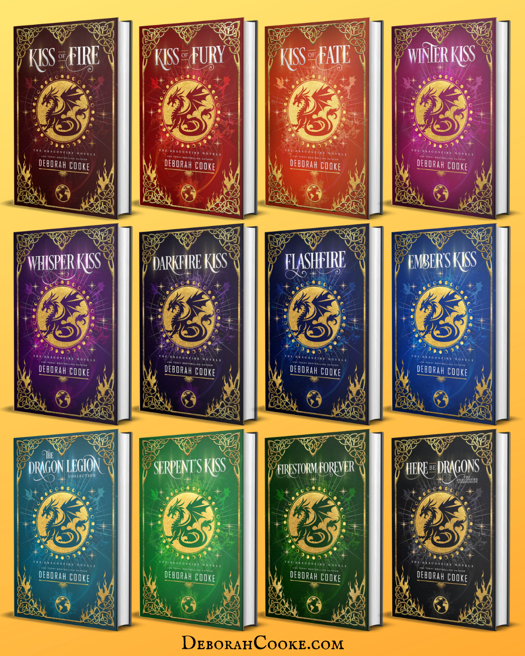 All Twelve New Dragonfire Hardcovers