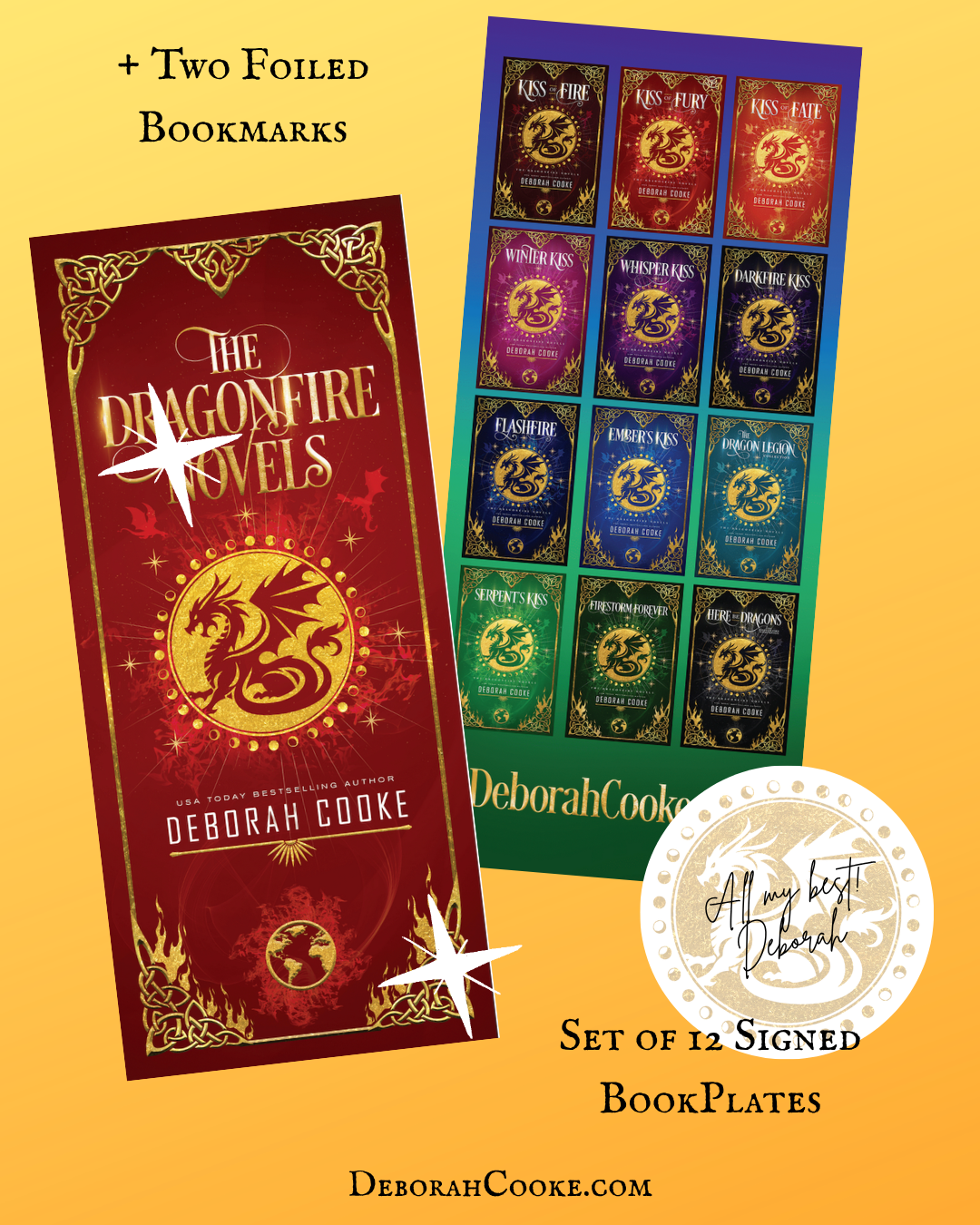 All Twelve New Dragonfire Hardcovers