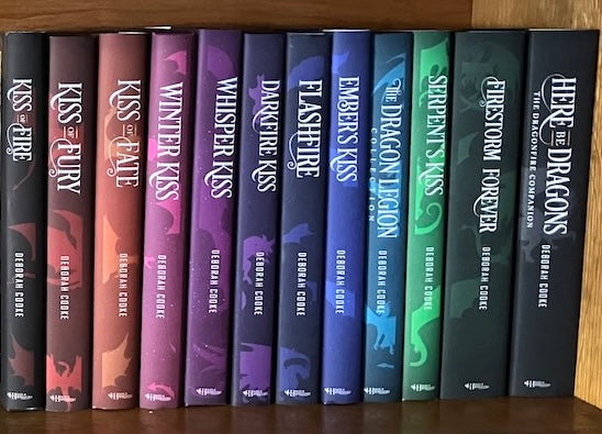 All Twelve New Dragonfire Hardcovers