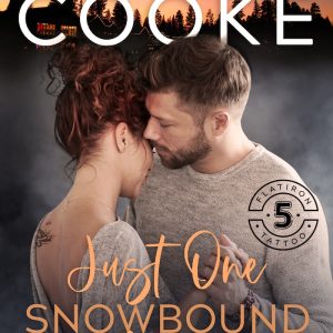 Just One Snowbound Night, book one of the Flatiron Five Tattoo series of contemporary romances by Deborah Cooke