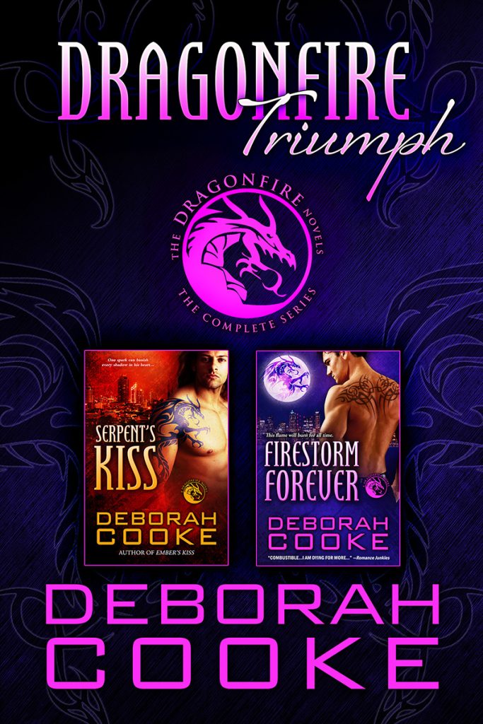 Dragonfire Triumph is the fourth of the Dragonfire Novel collections by Deborah Cooke