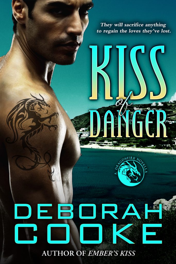 Kiss of Danger, a novella and number ten of the Dragonfire Novels series of paranormal romances by Deborah Cooke