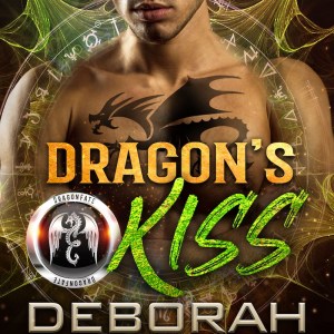 Dragon's Kiss, book two of the DragonFate Novels series of paranormal romances by Deborah Cooke
